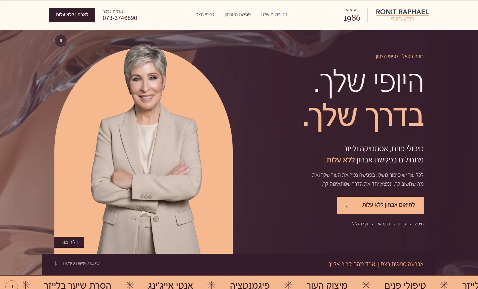 מתוך הפרויקט של רונית רפאל, מדע היופי